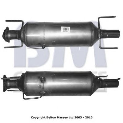 BM CATALYSTS bm11038hp -  Сажевый / частичный фильтр, система выхлопа ОГ